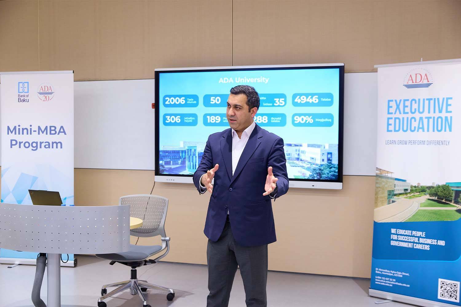 Bank of Baku üçün ADA Universitetində II mini MBA proqramı başladı 4 Bank of Baku nun ADA Universitetində II mini MBA proqrami basladi 3