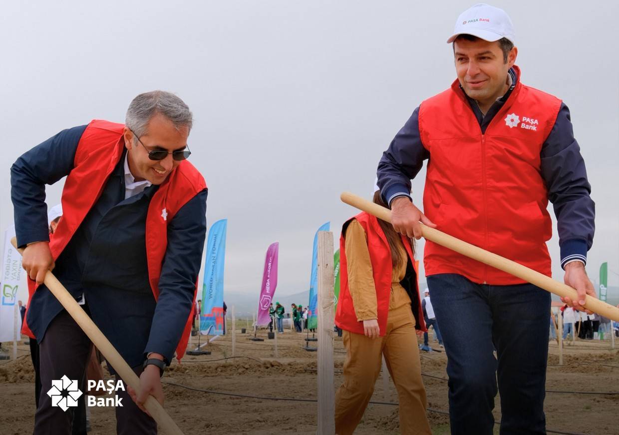 PAŞA Bank ağacəkmə aksiyasına qoşulub 3 image cover 4