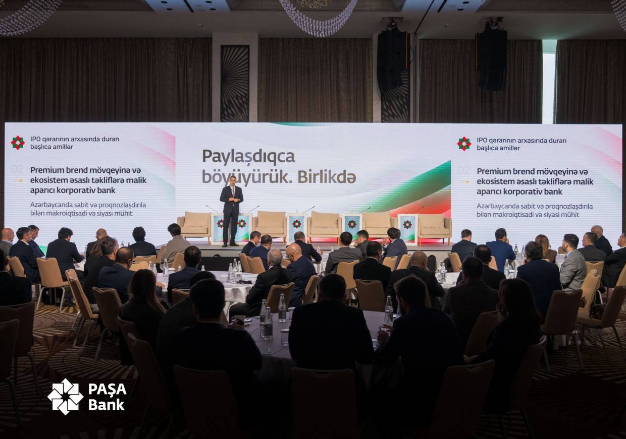 PAŞA Bank IPO çərçivəsində investorlarla görüş keçirib 2 ipo4