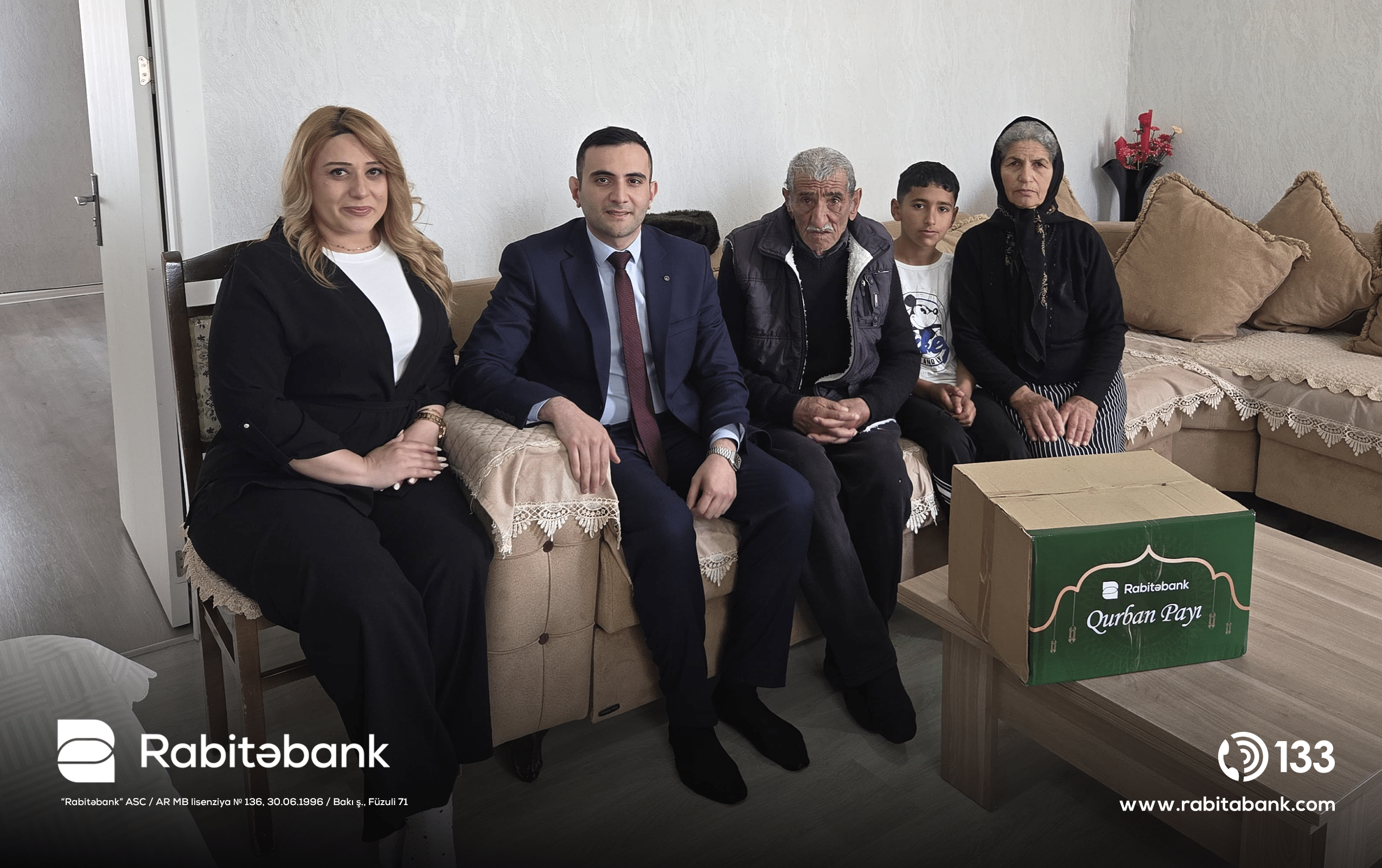 Rabitəbank Qurban bayramında Qarabağda yaşayan şəhid və qazi ailələrini ziyarət edib 1 1 1
