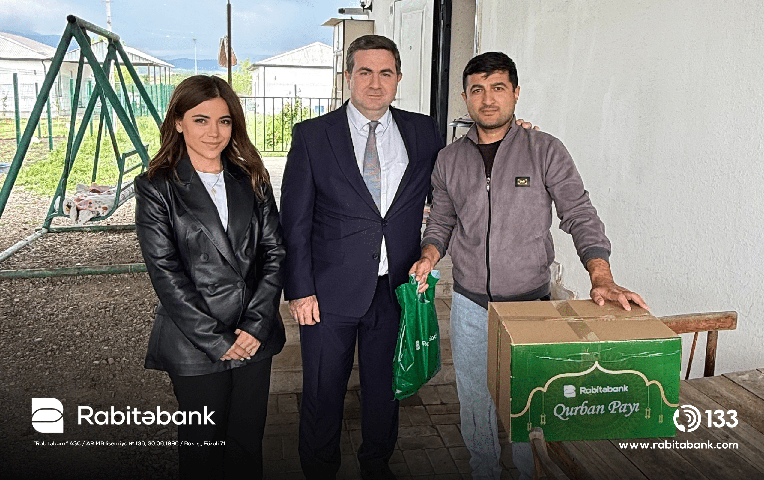 Rabitəbank Qurban bayramında Qarabağda yaşayan şəhid və qazi ailələrini ziyarət edib 17 17