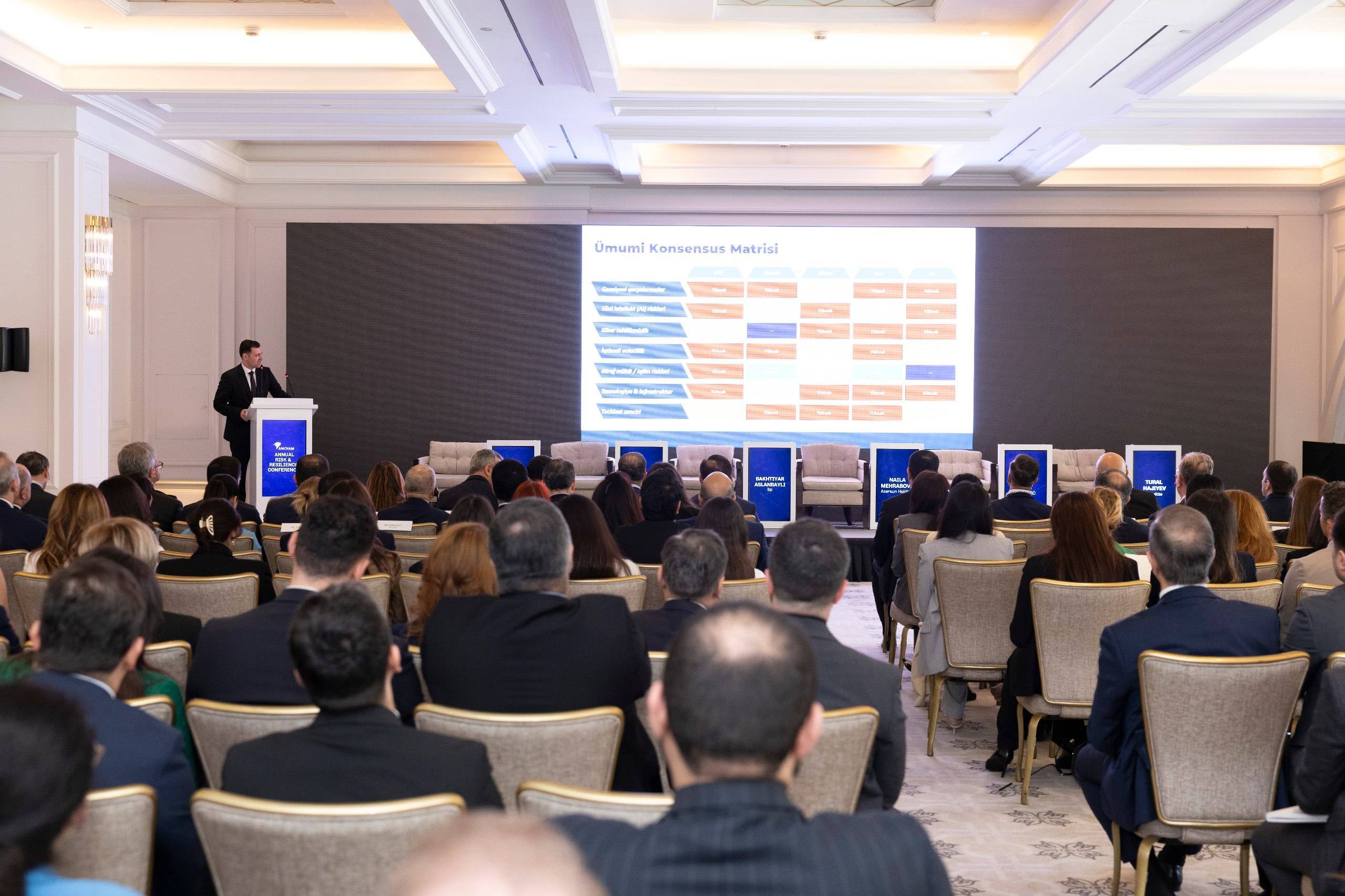 Yelo Bank-ın tərəfdaşlığı ilə "İlk Risk və Dayanıqlılıq Konfransı" keçirilib 3 3 30