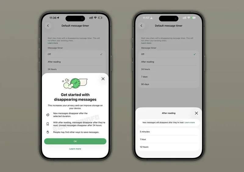 "WhatsApp"da yeni funksiya — Mesajlar oxunduqdan dərhal sonra silinəcək 1 5220148336290111812 1