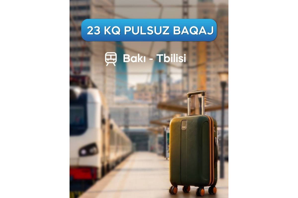 Bakı–Tbilisi–Bakı qatarında ödənişsiz baqaj limiti açıqlanıb 1 6a104313b50c96a104313b50ca17794506436a104313b50c56a104313b50c7