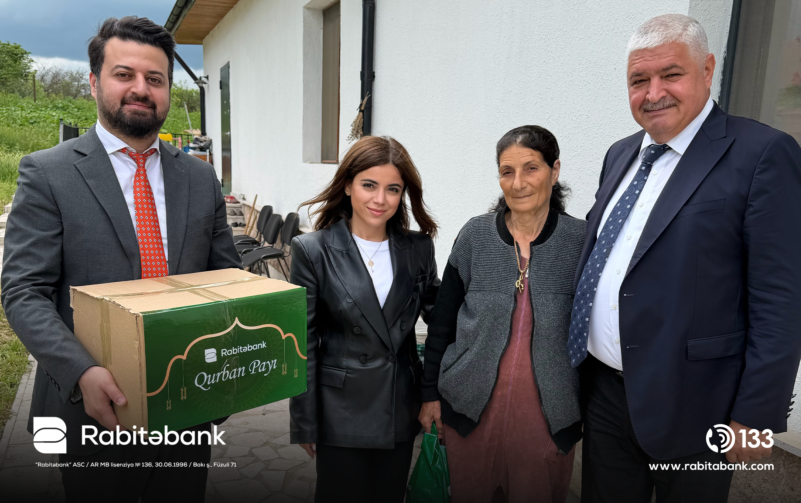 Rabitəbank Qurban bayramında Qarabağda yaşayan şəhid və qazi ailələrini ziyarət edib 7 7 3