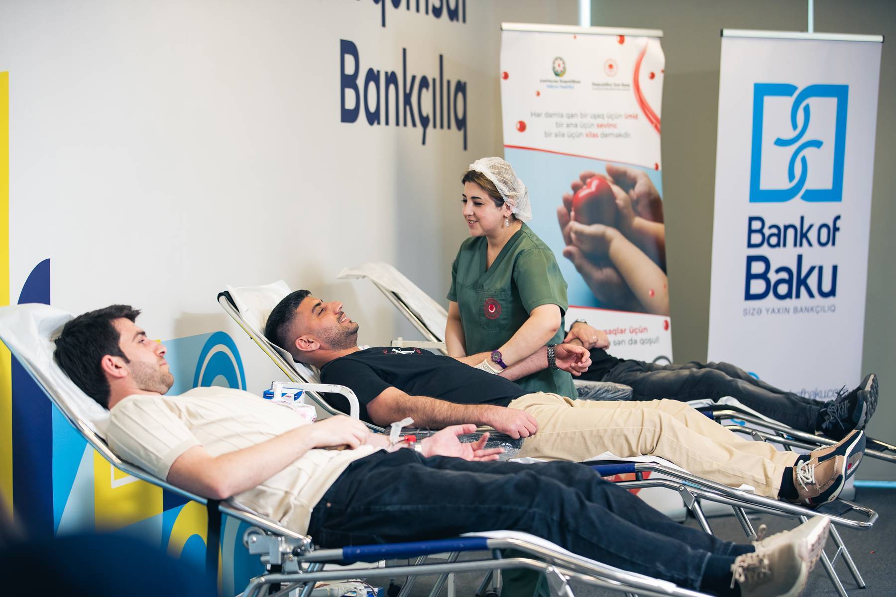 Bank of Baku qan donorluğunun əhəmiyyətini vurğulayıb – qanvermə aksiyası keçirib 7 Bank of Baku qan donorlugunun əhəmiyyətini vurgulayib 7