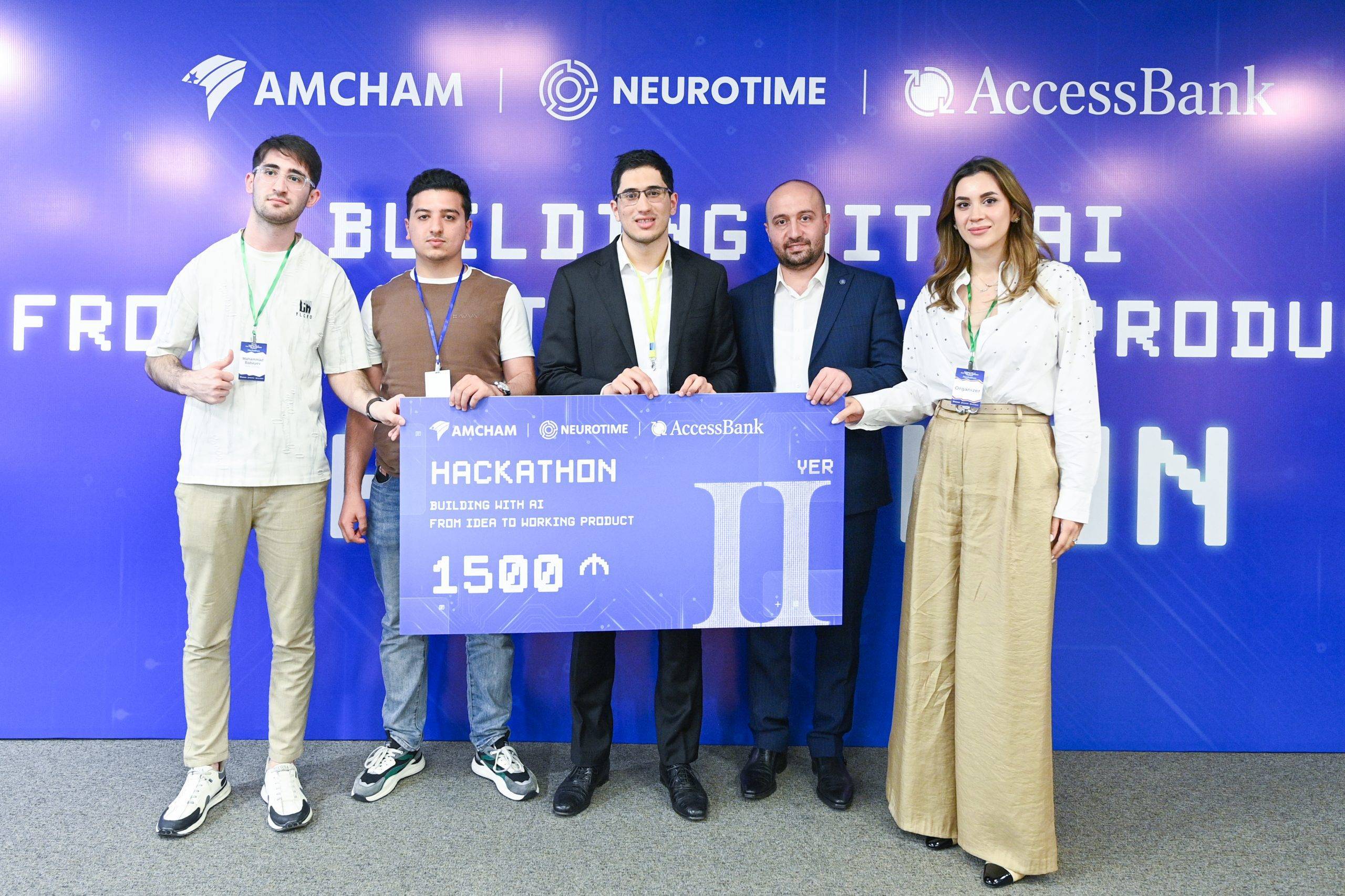 AccessBank, AmCham Azerbaijan və Neurotime süni intellekt hakatonunun qaliblərini elan etdilər 1 RYN 7930 scaled