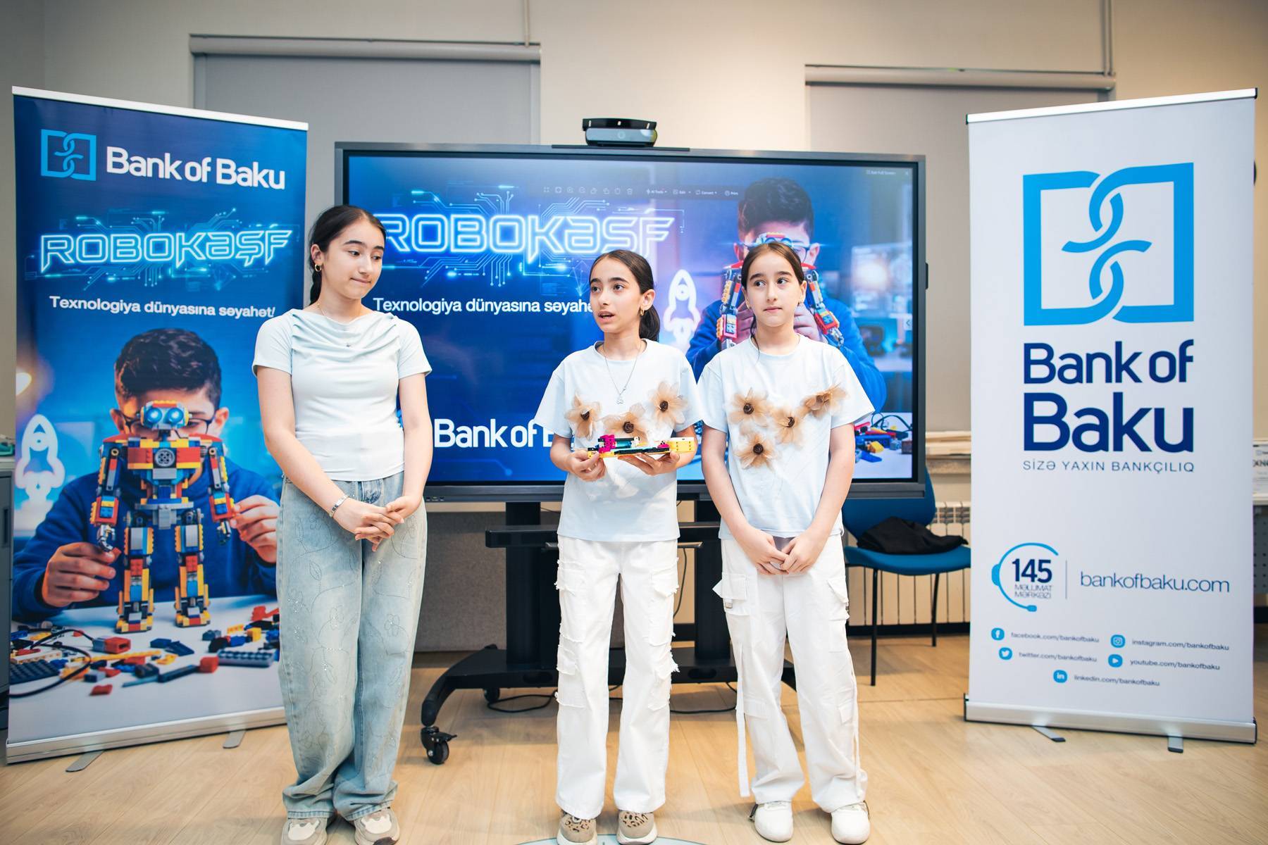 Bank of Baku-dan şəhid və qazi övladları üçün “RoboKəşf” təşəbbüsü – təlim və ekskursiya 12 RoboKəsf 12
