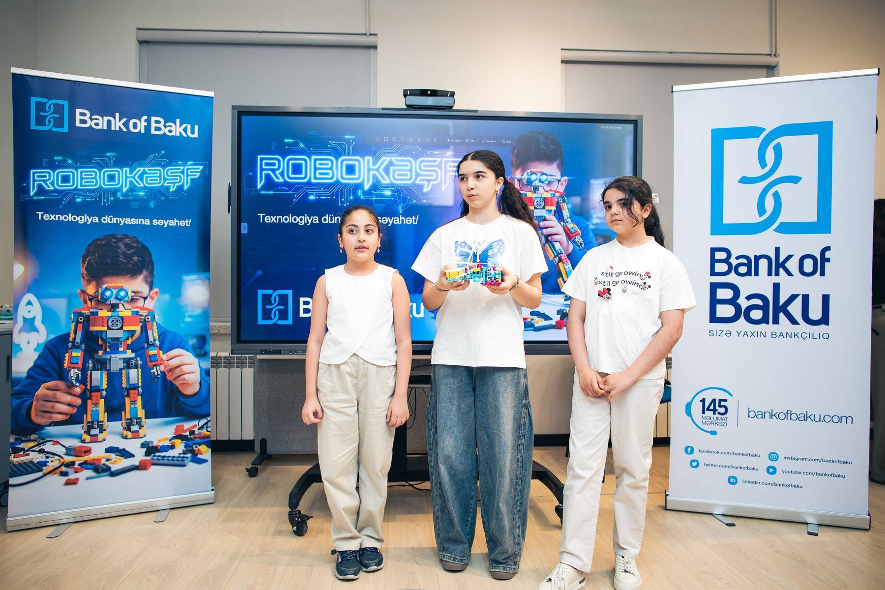 Bank of Baku-dan şəhid və qazi övladları üçün “RoboKəşf” təşəbbüsü – təlim və ekskursiya 8 RoboKəsf 8