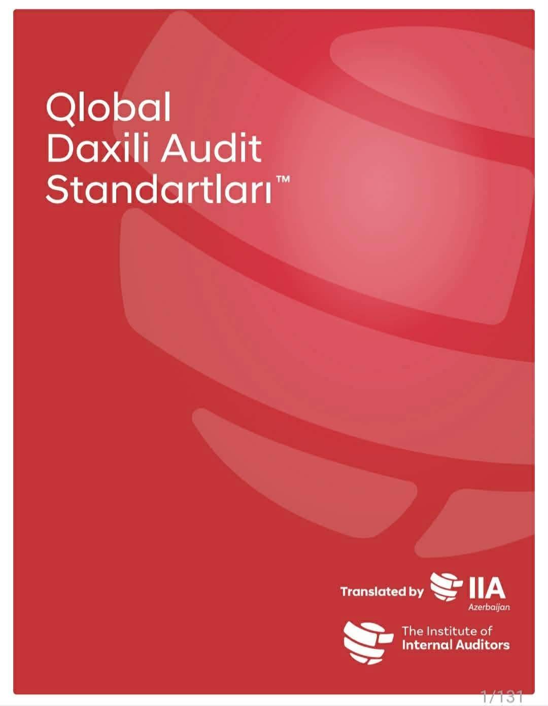 Qlobal Daxili Audit Standartları artıq Azərbaycan dilində 1 ff92aff0 71b0 4e98 a8d2 e3853e07e21b