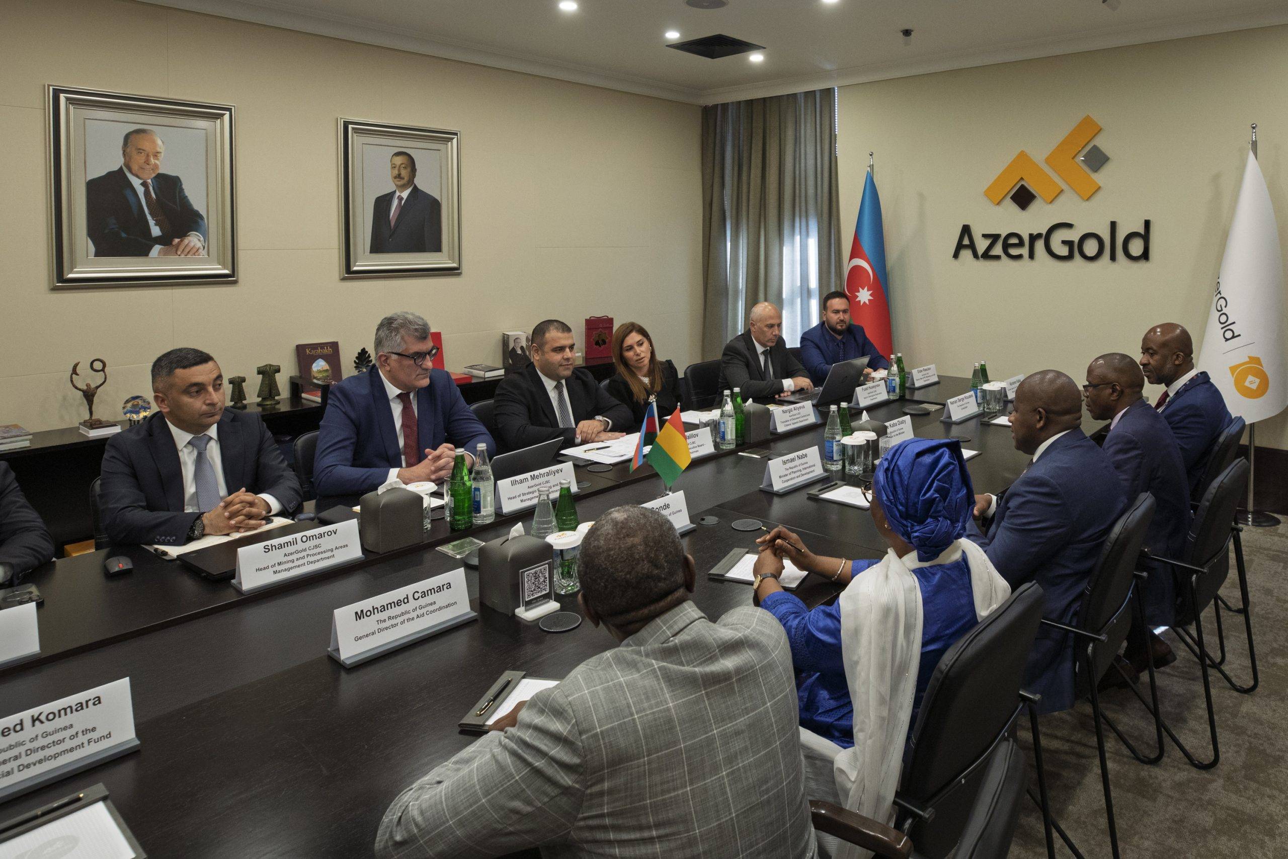 “AzerGold” QSC-də Qvineya Respublikasının planlaşdırma, beynəlxalq əməkdaşlıq və inkişaf naziri ilə görüş keçirilib 1 1 35 scaled