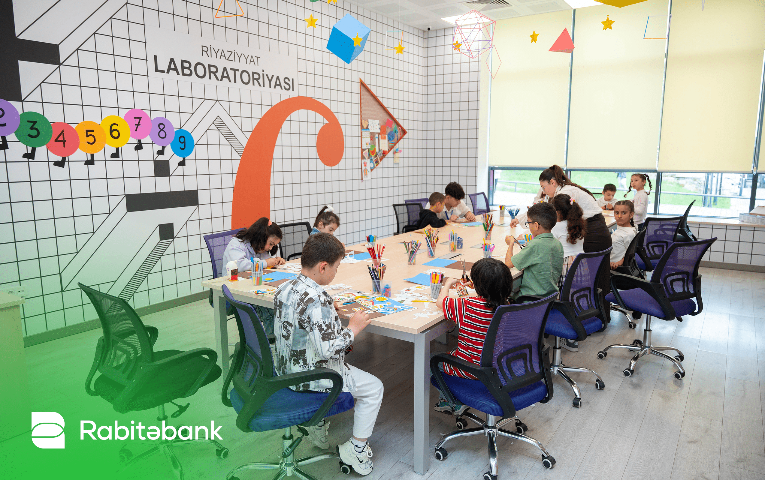 Rabitəbank və “İnnovasiyalar Mərkəzi” şəhid övladları üçün “Zəfərin gələcəyi” layihəsini həyata keçirib 13 13