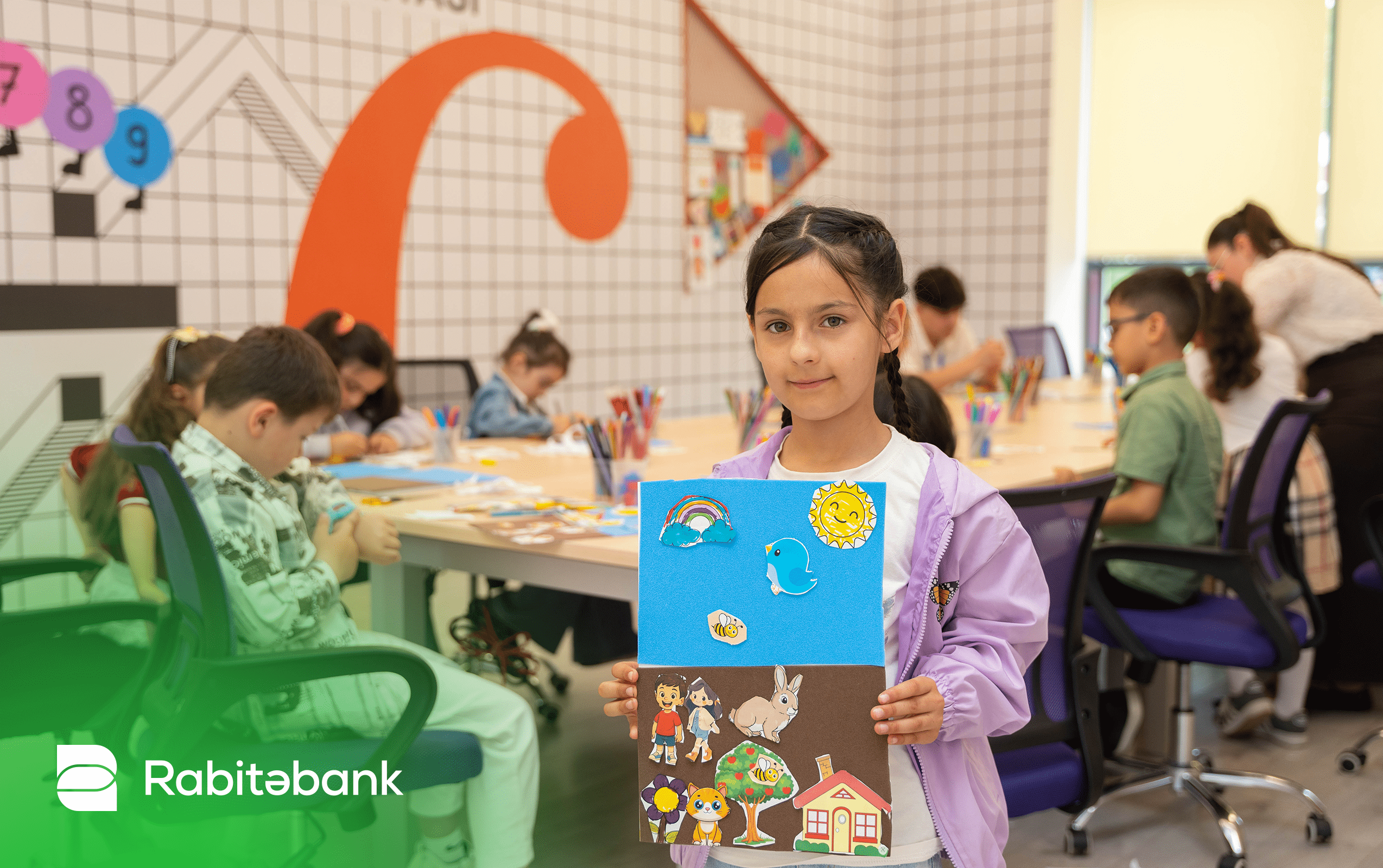 Rabitəbank və “İnnovasiyalar Mərkəzi” şəhid övladları üçün “Zəfərin gələcəyi” layihəsini həyata keçirib 14 14