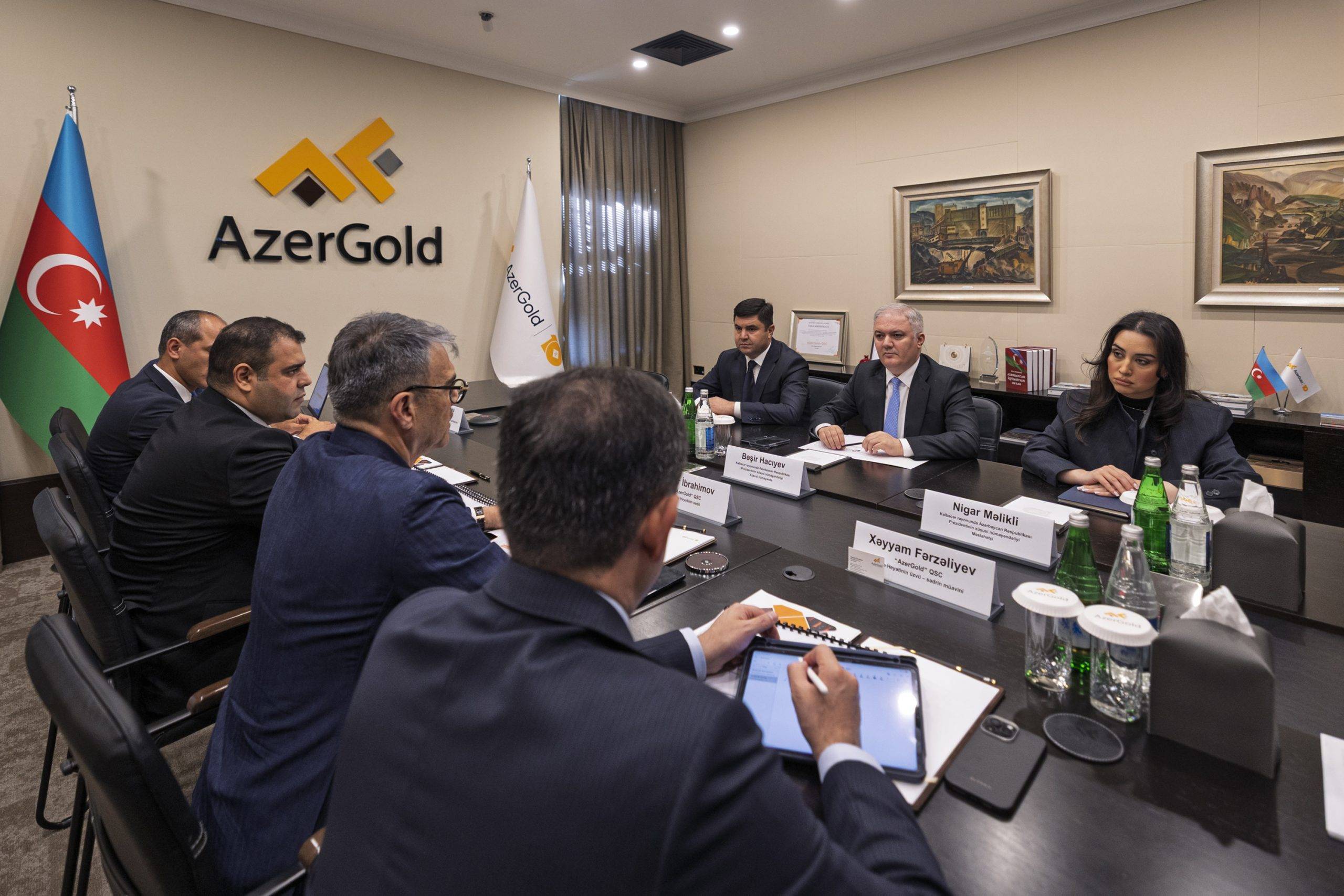 “AzerGold” QSC-də Kəlbəcərin Söyüdlü (Zod) qızıl yatağı layihəsinin icra vəziyyəti nəzərdən keçirilib 1 2 50 scaled