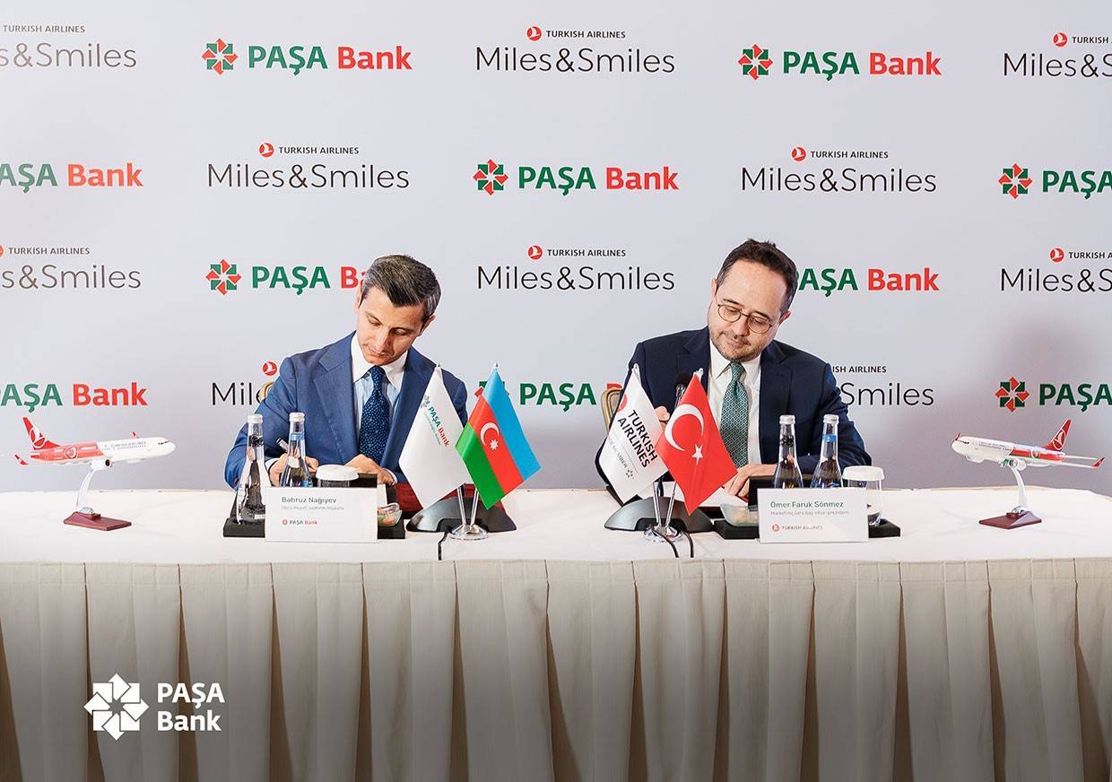 PAŞA Bank Türk Hava Yolları ilə eksklüziv əməkdaşlıq müddətini uzatdı 3 3 2