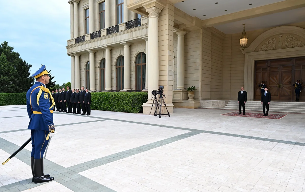 Sərdar Berdiməhəmmədovun Bakıda rəsmi qarşılanma mərasimi olub 3