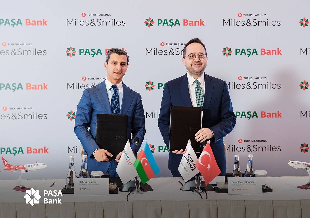 PAŞA Bank Türk Hava Yolları ilə eksklüziv əməkdaşlıq müddətini uzatdı 5 5 3