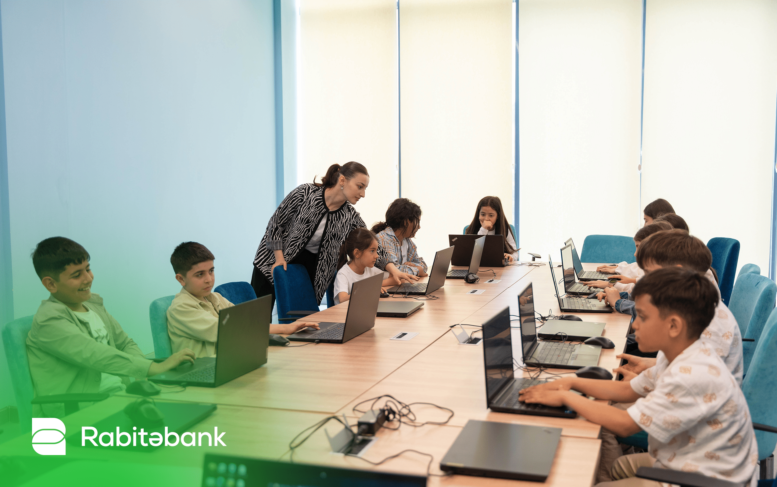 Rabitəbank və “İnnovasiyalar Mərkəzi” şəhid övladları üçün “Zəfərin gələcəyi” layihəsini həyata keçirib 8 8