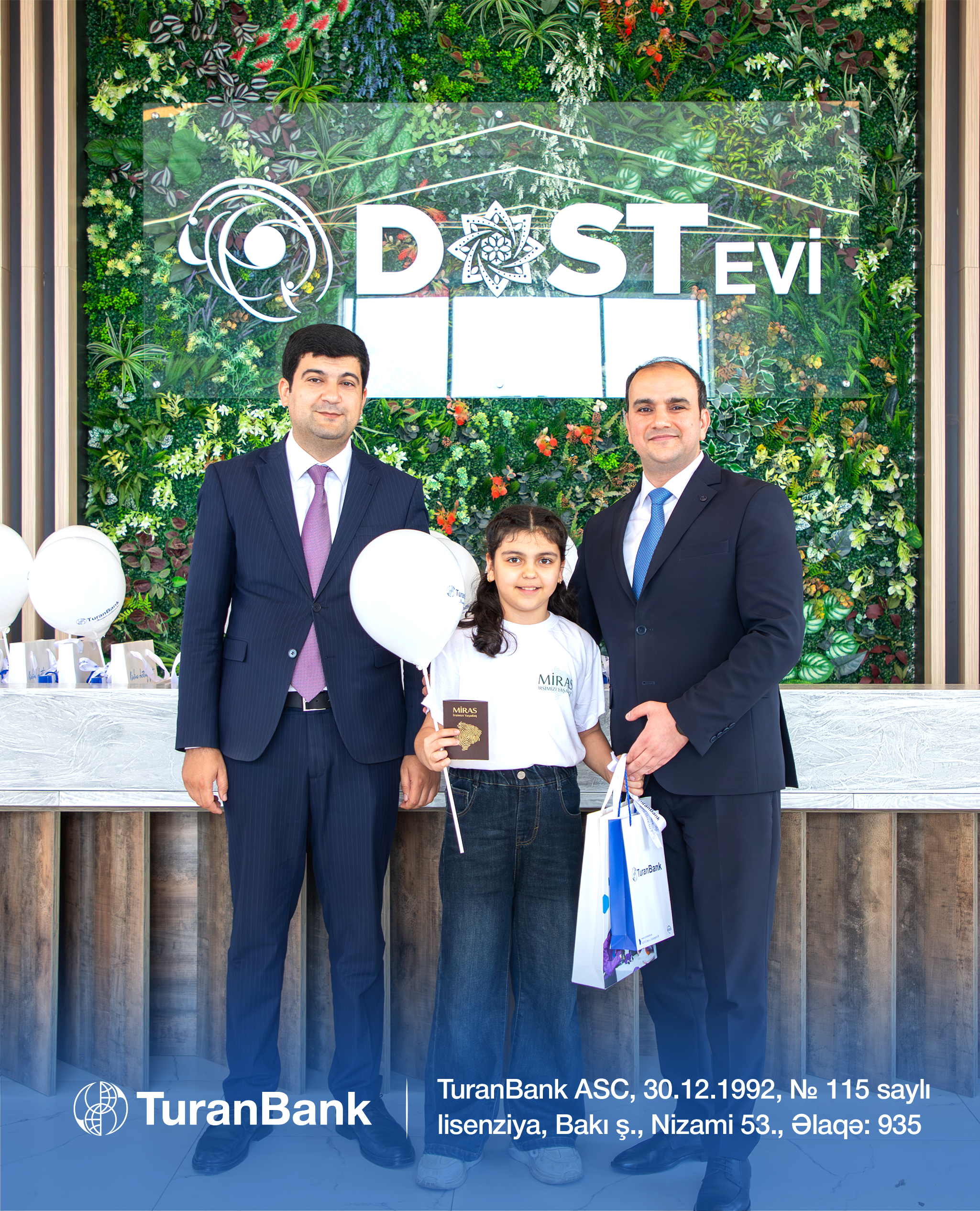 TuranBank DOST Agentliyi ilə birgə şəhid övladlarını sevindirib 8 Artboard 8