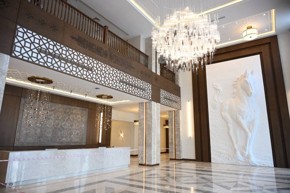 Prezident “Xankəndi” hotelinin açılışında iştirak edib 3 2 7