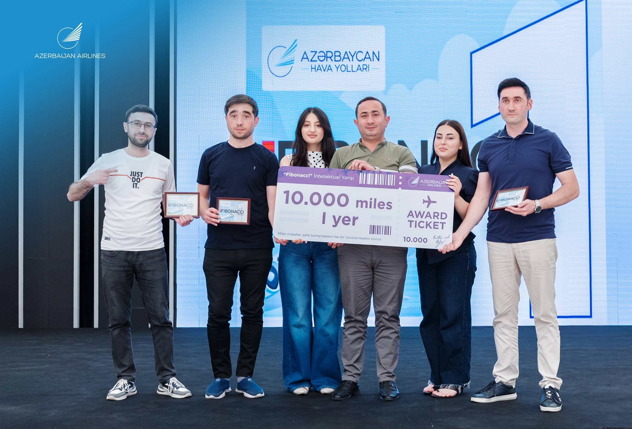 Azərbaycan Hava Yolları Milli Mətbuat Günü münasibətilə media nümayəndələri üçün intellektual yarış təşkil edib 3 AZALFibonacci1