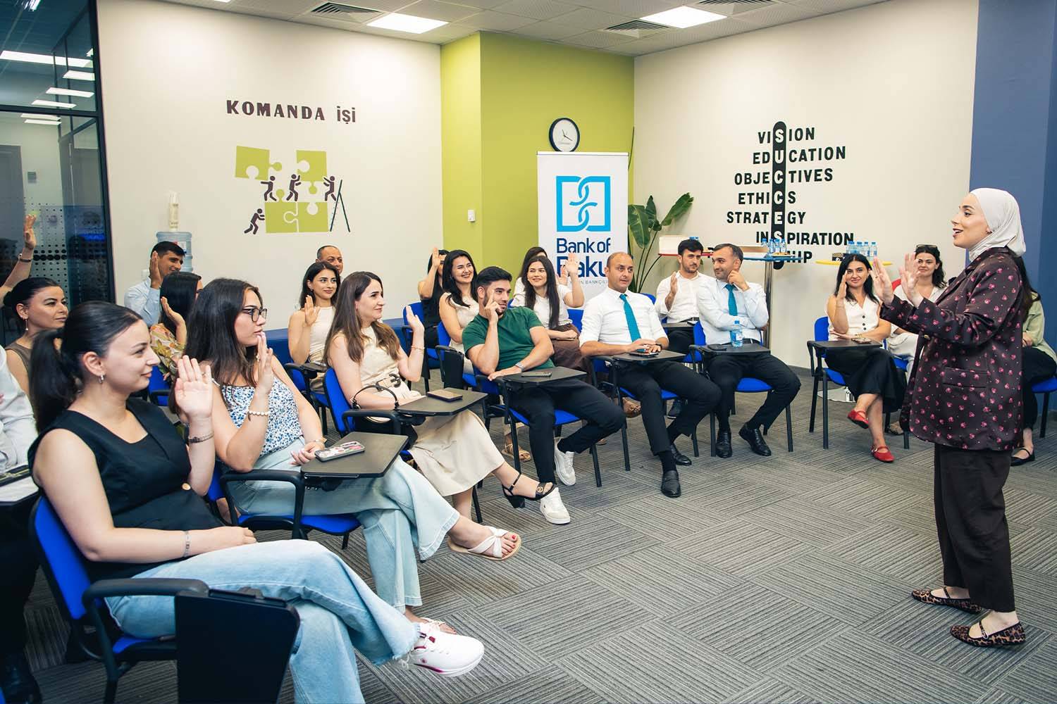 Bank of Baku-da Azərbaycan Dili Günü – seminar təşkil edildi 2 Bank of Baku da Azərbaycan Dili Gunu – seminar təskil edildi 2