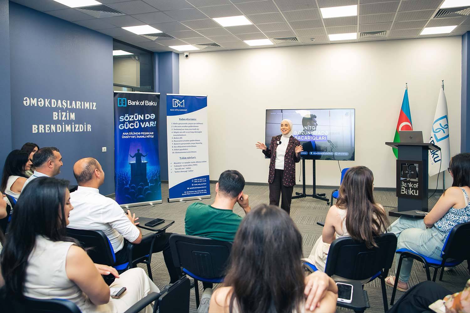 Bank of Baku-da Azərbaycan Dili Günü – seminar təşkil edildi 4 Bank of Baku da Azərbaycan Dili Gunu – seminar təskil edildi 4