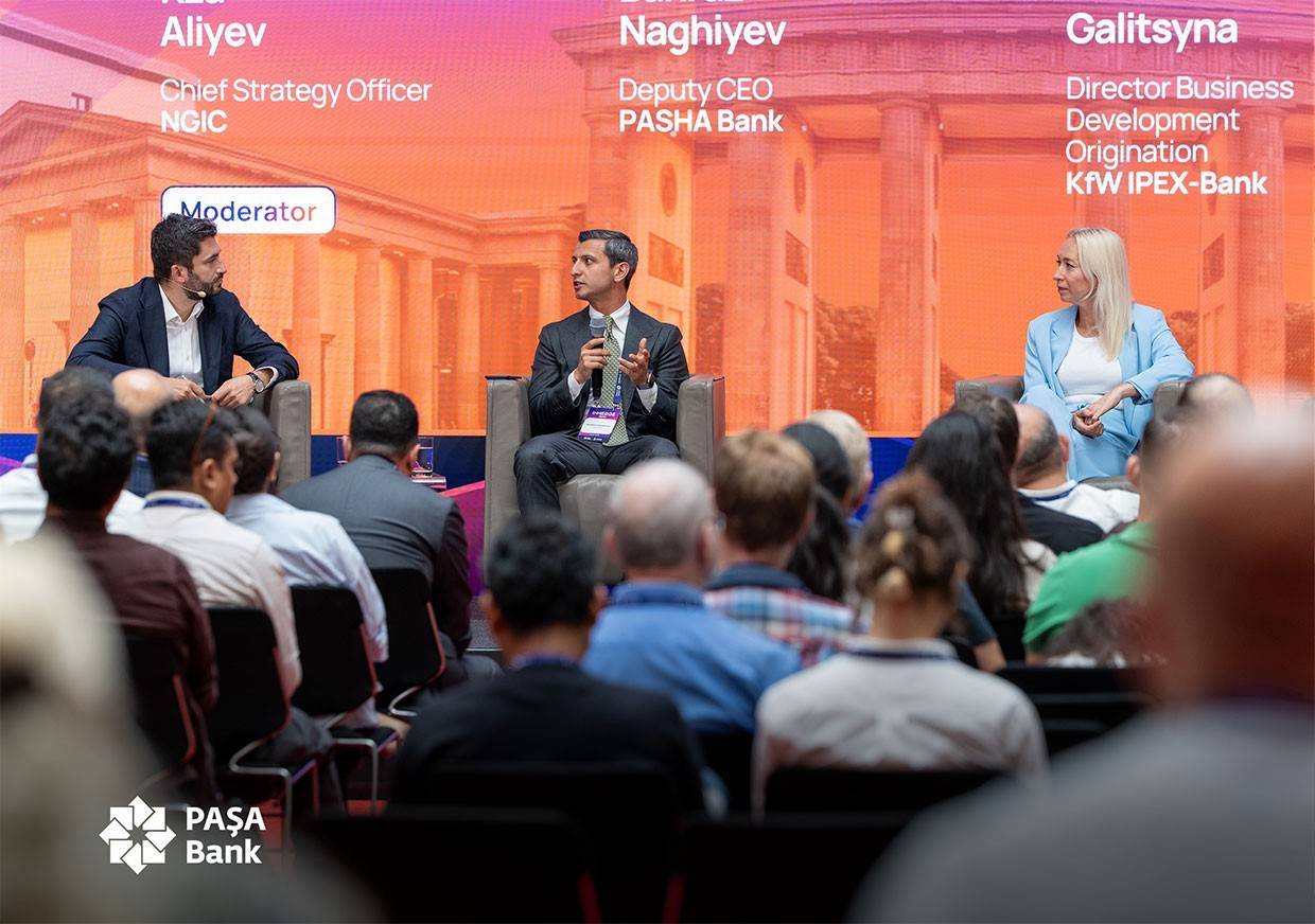 PAŞA Bank “INMerge Berlin”də beynəlxalq maliyyə əməkdaşlığı üzrə müzakirələrdə iştirak edib 1 pasha bank inmerge berlin 2026 02