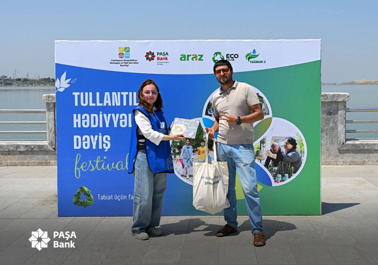 PAŞA Bankın dəstəyi ilə “Tullantıları hədiyyələrə dəyiş” festivalı keçirilib 3 tullantilari hediyyelere deyish festivali jul 2026 04