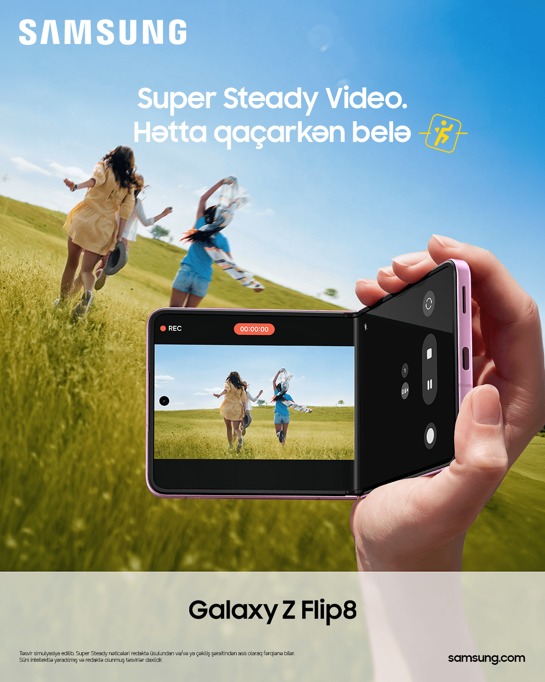 Galaxy Z Flip8 icmalı: FlexWindow, FlexCam və Samsung-un ən nazik qatlanan telefonu 3 3 2