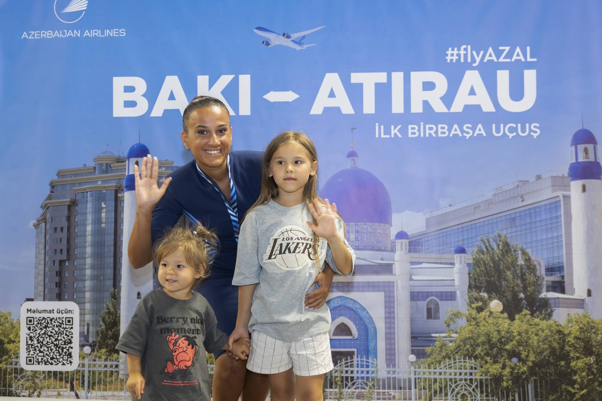 Azərbaycan Hava Yolları Atırauya ilk reysini uğurla həyata keçirib 6 IMG 6750.JPG