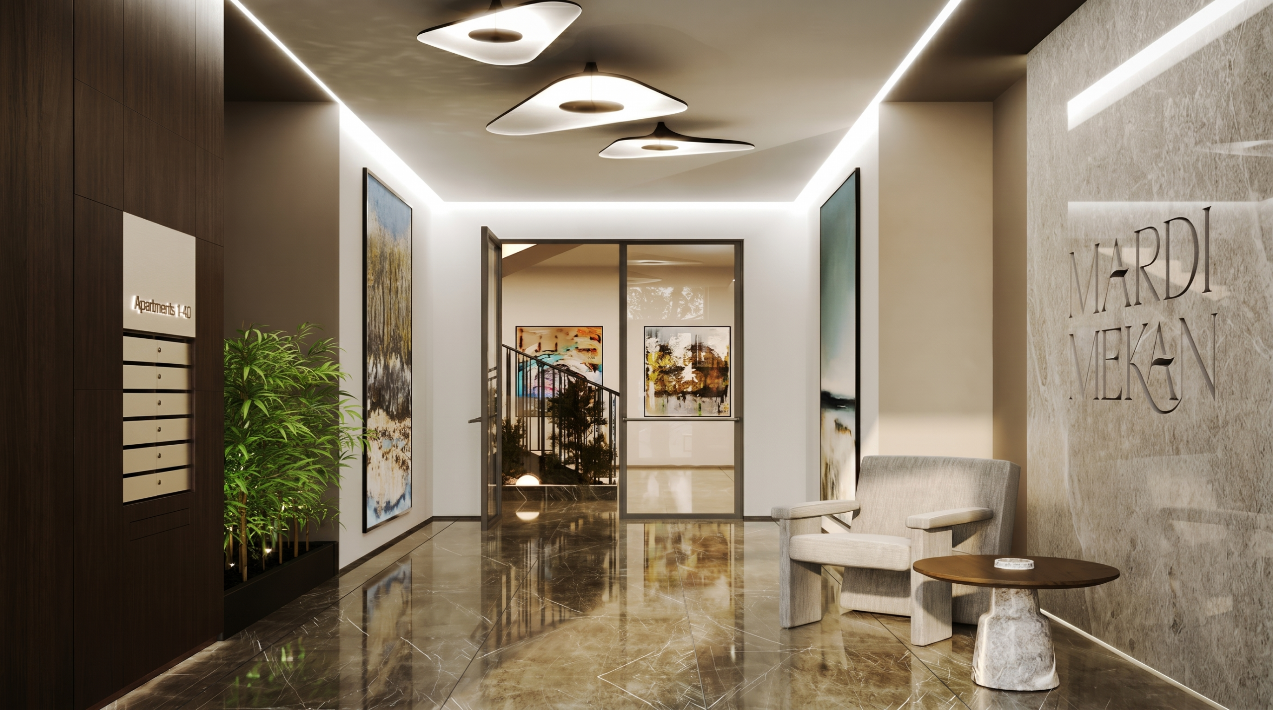 "Mardi Mekan Estate": dəniz kənarında yaşamağın tam vaxtıdır. "PAŞA Real Estate" yeni formatda mənzil seçimlərini sərfəli şərtlərlə təqdim edir 6 stair landing scaled