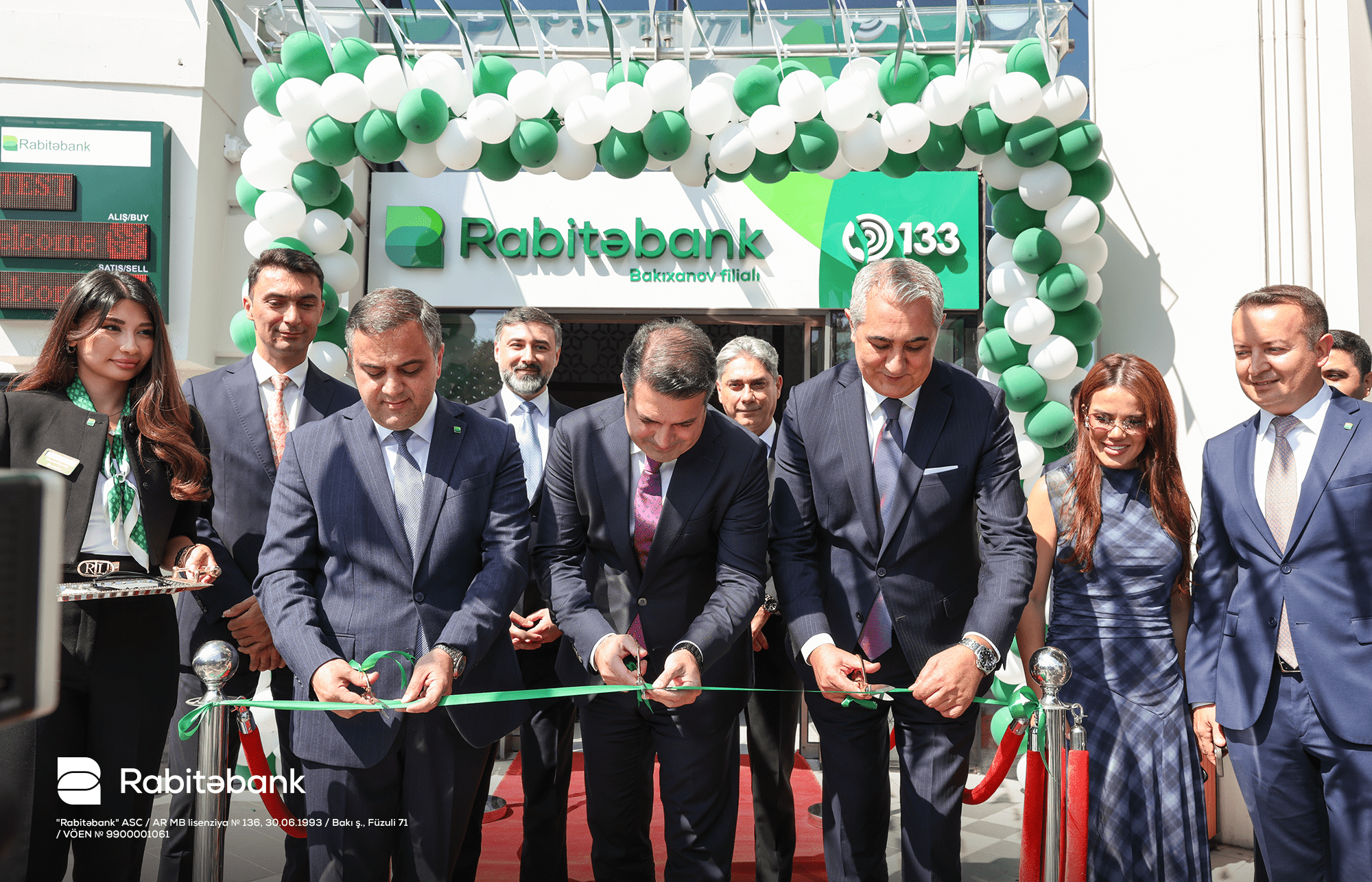 Rabitəbank 32-ci filialını Bakıxanovda açdı 1 2 4