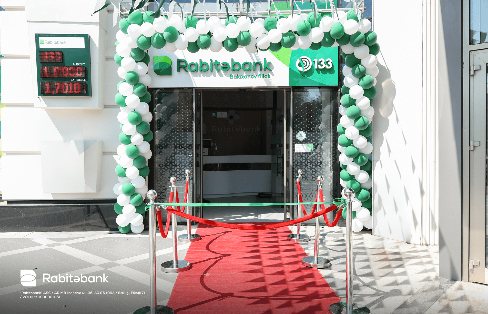 Rabitəbank 32-ci filialını Bakıxanovda açdı 2 3