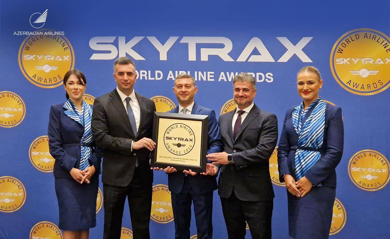 Azərbaycan Hava Yolları “Mərkəzi Asiya və MDB-nin ən yaxşı regional aviaşirkəti” adına layiq görülüb 2