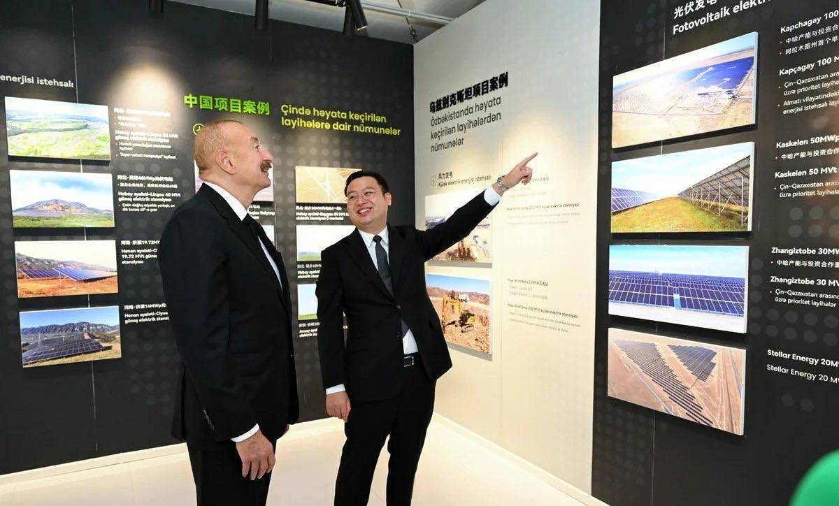 Prezident İlham Əliyev “Qobustan” Günəş Elektrik Stansiyasının açılışında iştirak edib 6 photo 2026 09 16 12 27 45